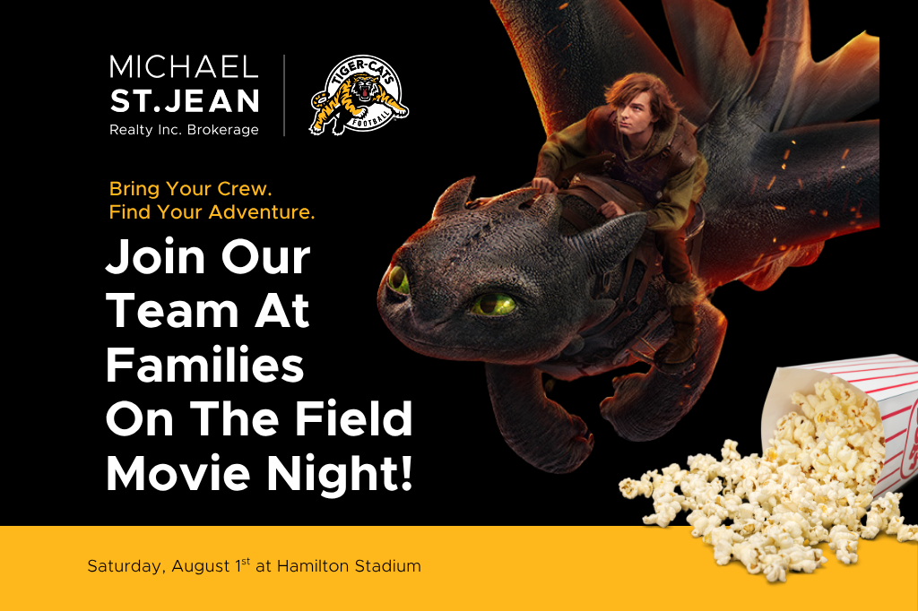 Hamilton Tiger-Cats Flix on the Field at Hamilton Stadium